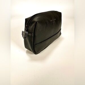 DIPTYQUE Paris Black Vegan Leather Toiletries/amenity Bag